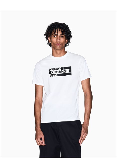 Slim Fit T-shirt in Basic Cotton Jersey ARMANI EXCHANGE | T-shirt | XM002788 AF10356U0009